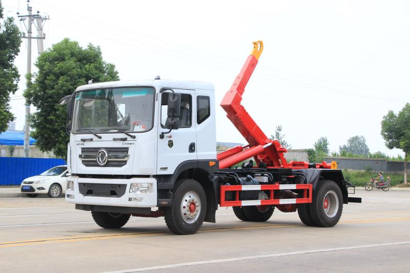國六東風(fēng)D9  15噸套臂垃圾車