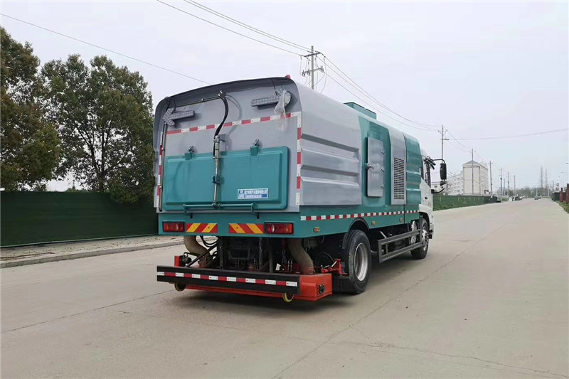 國六東風(fēng)天錦10噸（2水/8塵）吸塵車