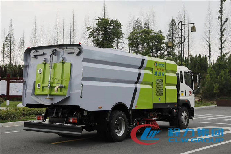 國六重汽豪沃16噸（9水/7塵）洗掃車