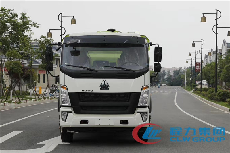 國六重汽豪沃16噸（9水/7塵）洗掃車