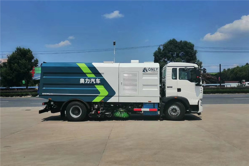 國六重汽T5G 16噸（9水/7塵）洗掃車