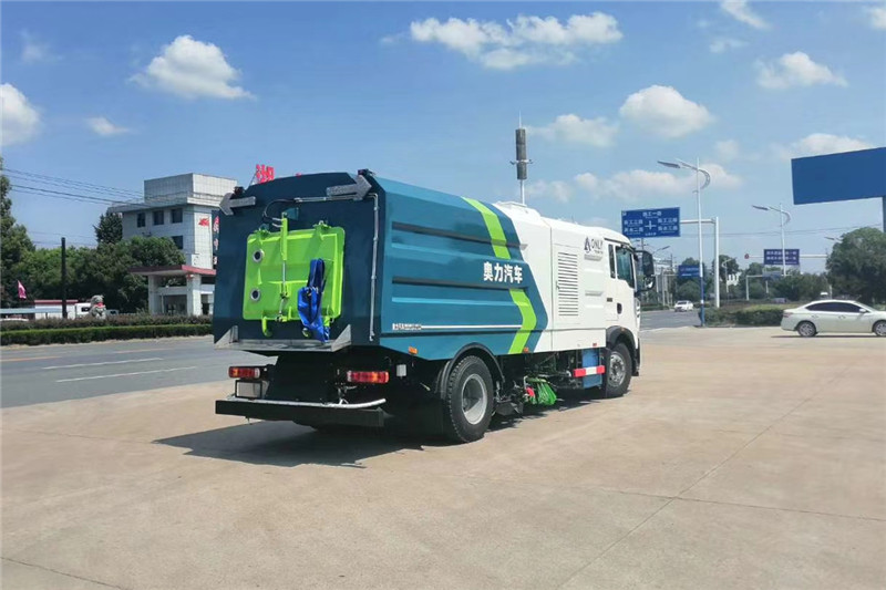 國六重汽T5G 16噸（9水/7塵）洗掃車