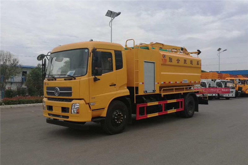 國六東風天錦12方聯(lián)合疏通車