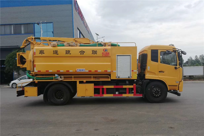 國六東風天錦12方聯(lián)合疏通車