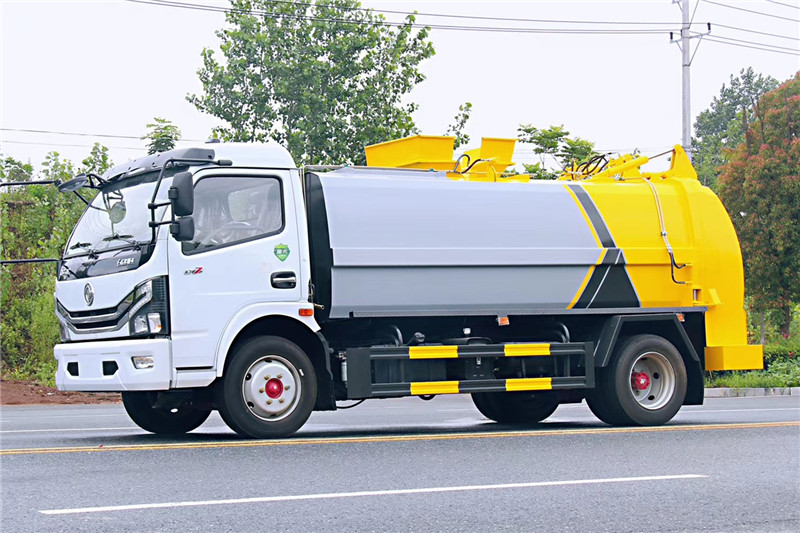 國六大多利卡8方 餐廚垃圾車(方罐）