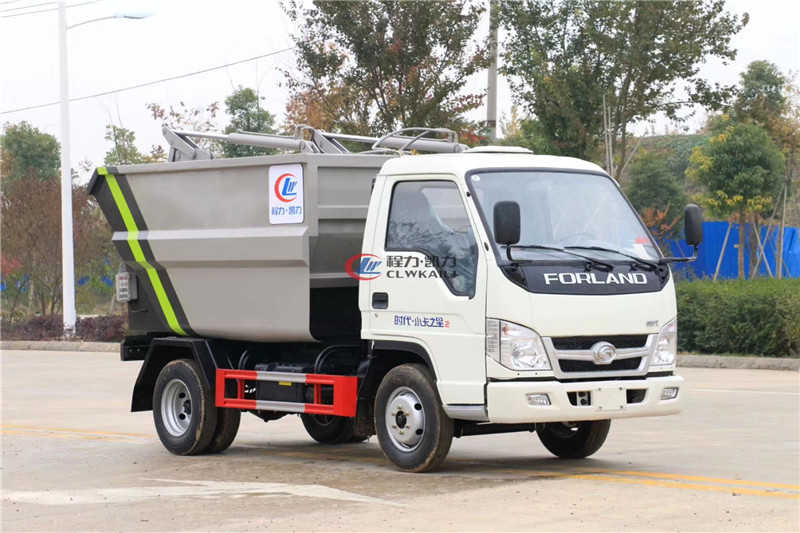 國六福田3方無泄漏壓縮垃圾車