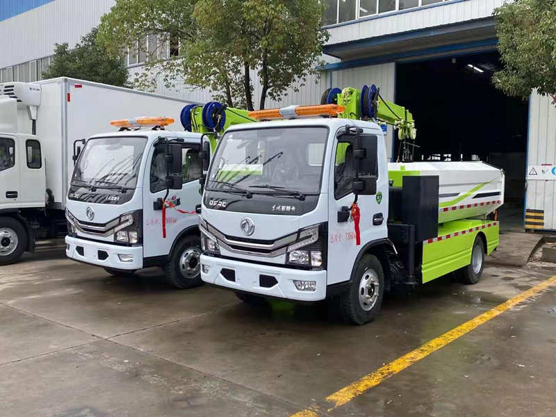 國六藍(lán)牌清淤車 抓斗車