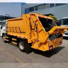2噸小型垃圾壓縮車 福田小卡4立方箱體容積