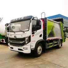 東風華神8噸壓縮垃圾清運車