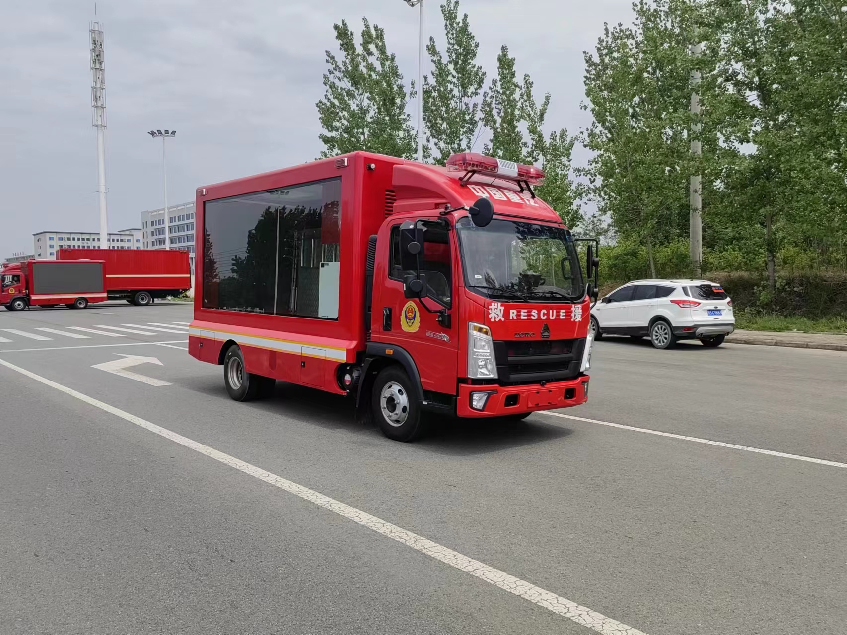 簡(jiǎn)易消防宣傳車
