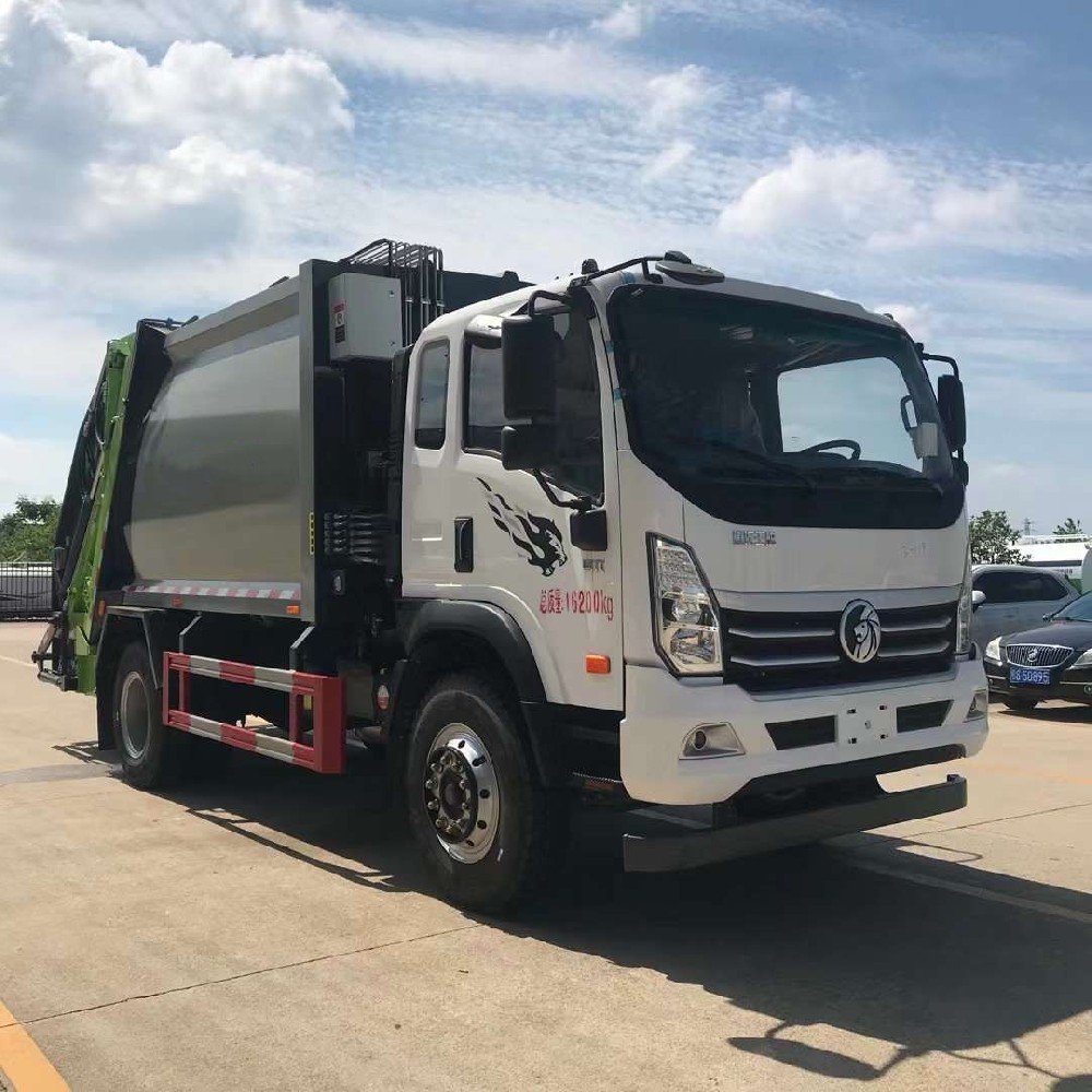 重汽王牌12方壓縮式垃圾車