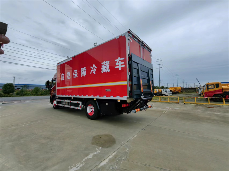 福田應(yīng)急保障冷藏車