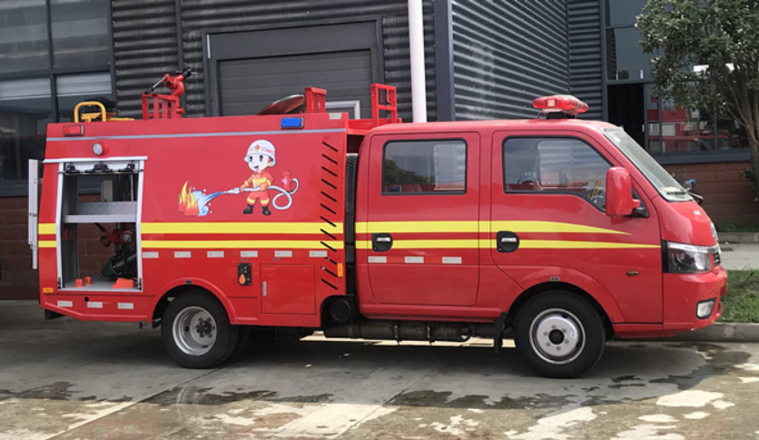東風(fēng)途逸雙排國(guó)六水罐消防車多少錢一輛?